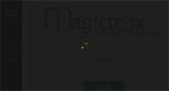 Desktop Screenshot of magicboxsoft.com